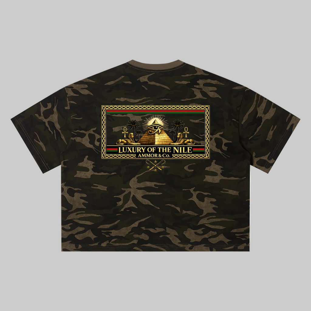 Camo Boxy Tee | AMMOR&CO.