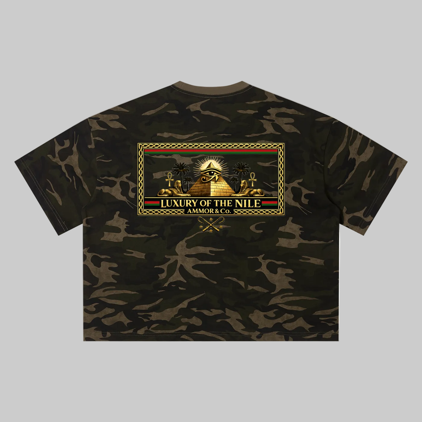 Camo Boxy Tee | AMMOR&CO.