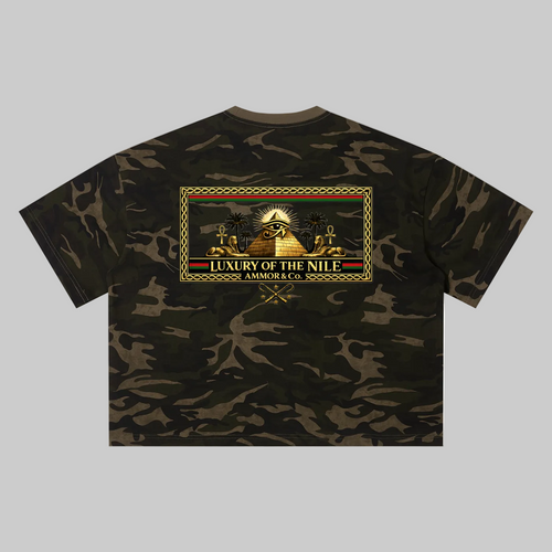 Camo Boxy Tee | AMMOR&CO.