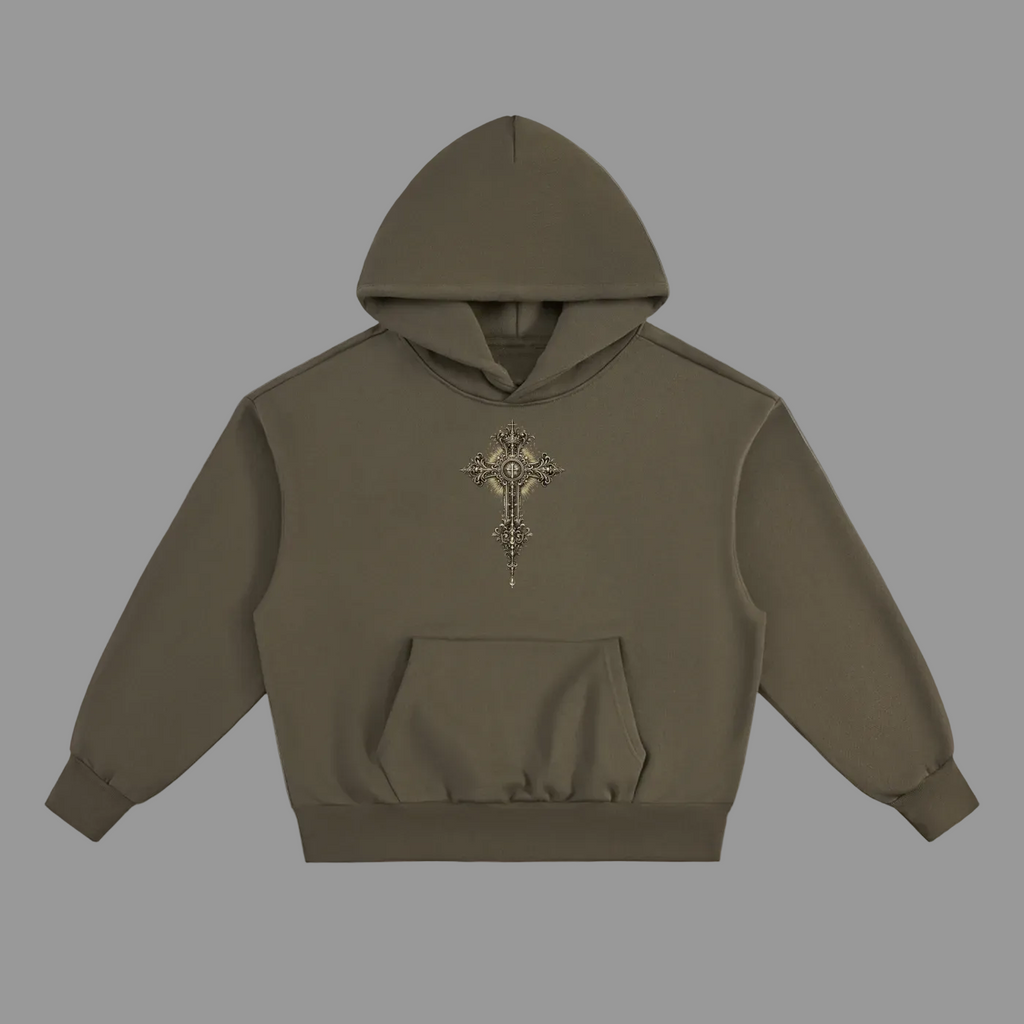 Holy Drip Cathedral Heavyweight Hoodie | AMMOR&CO.