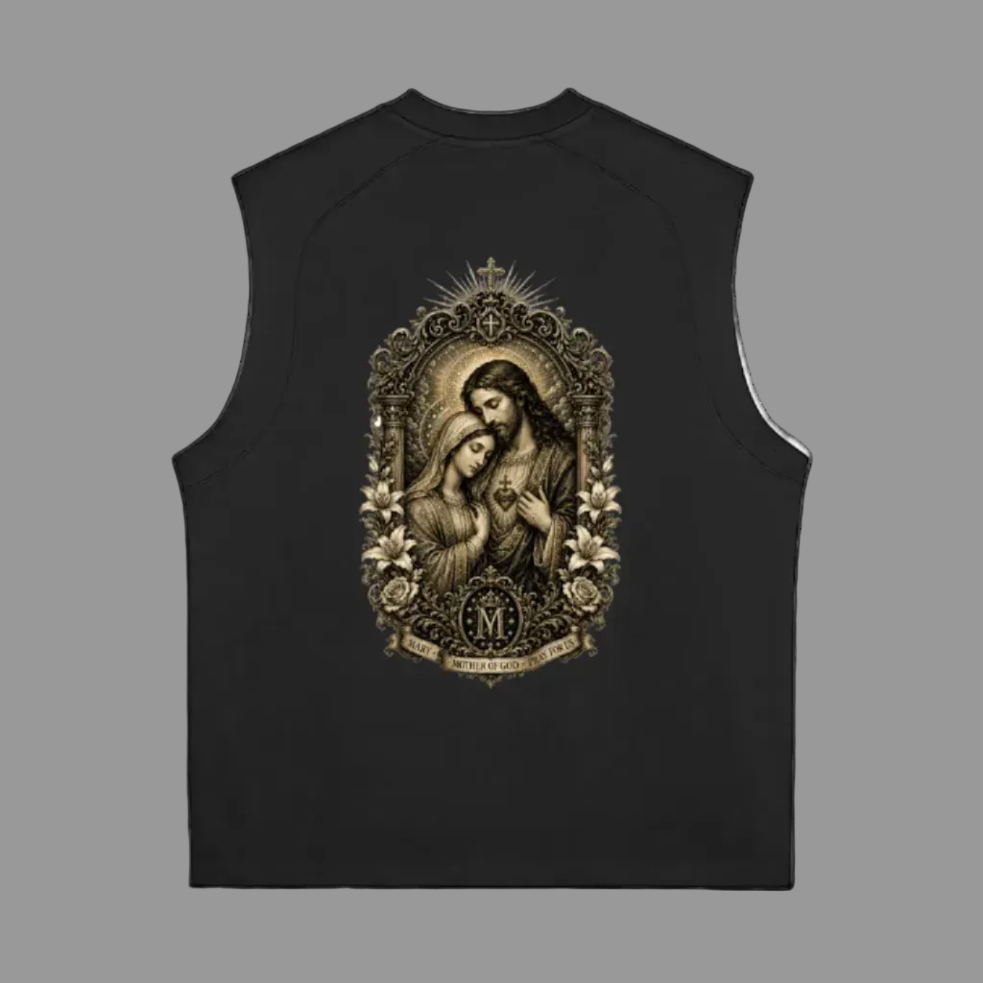 Holy Drip Sorona Cooling Tank Top Black - AMMOR & Co