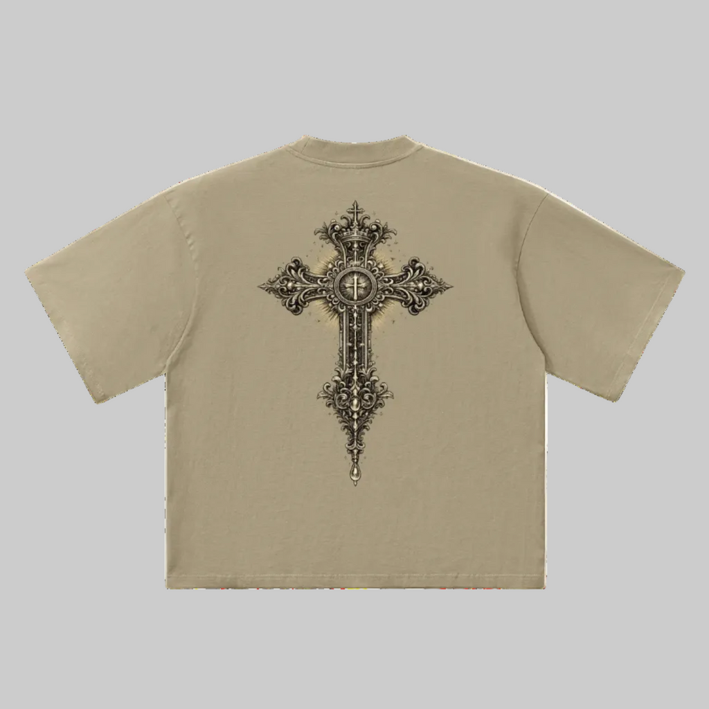 Holy Drip Cathedral Drop Shoulder Tee | AMMOR&CO.