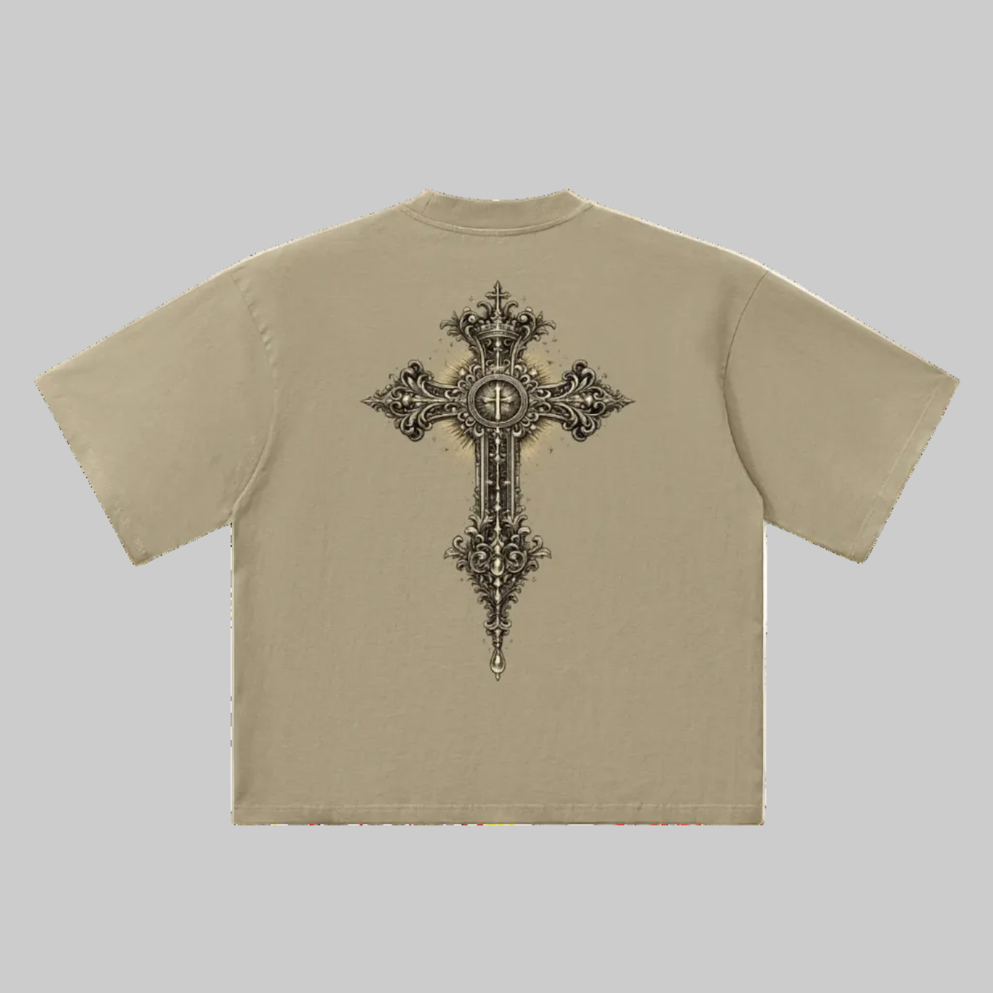Holy Drip Cathedral Drop Shoulder Tee | AMMOR&CO.