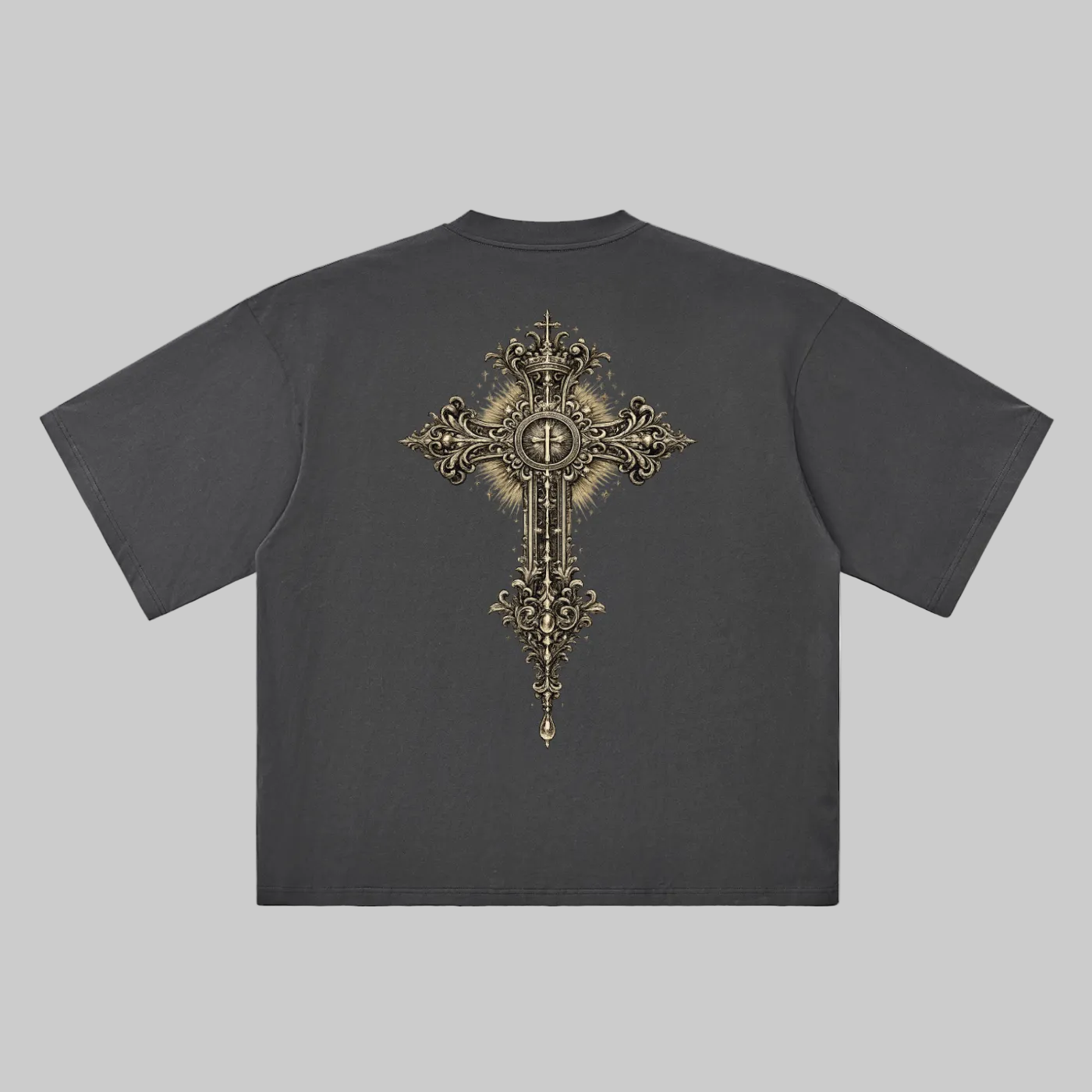 Holy Drip Cathedral Drop Shoulder Tee | AMMOR&CO.
