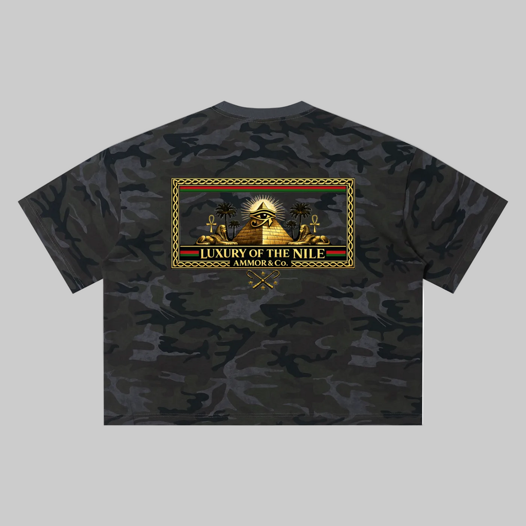 Camo Boxy Tee | AMMOR&CO.