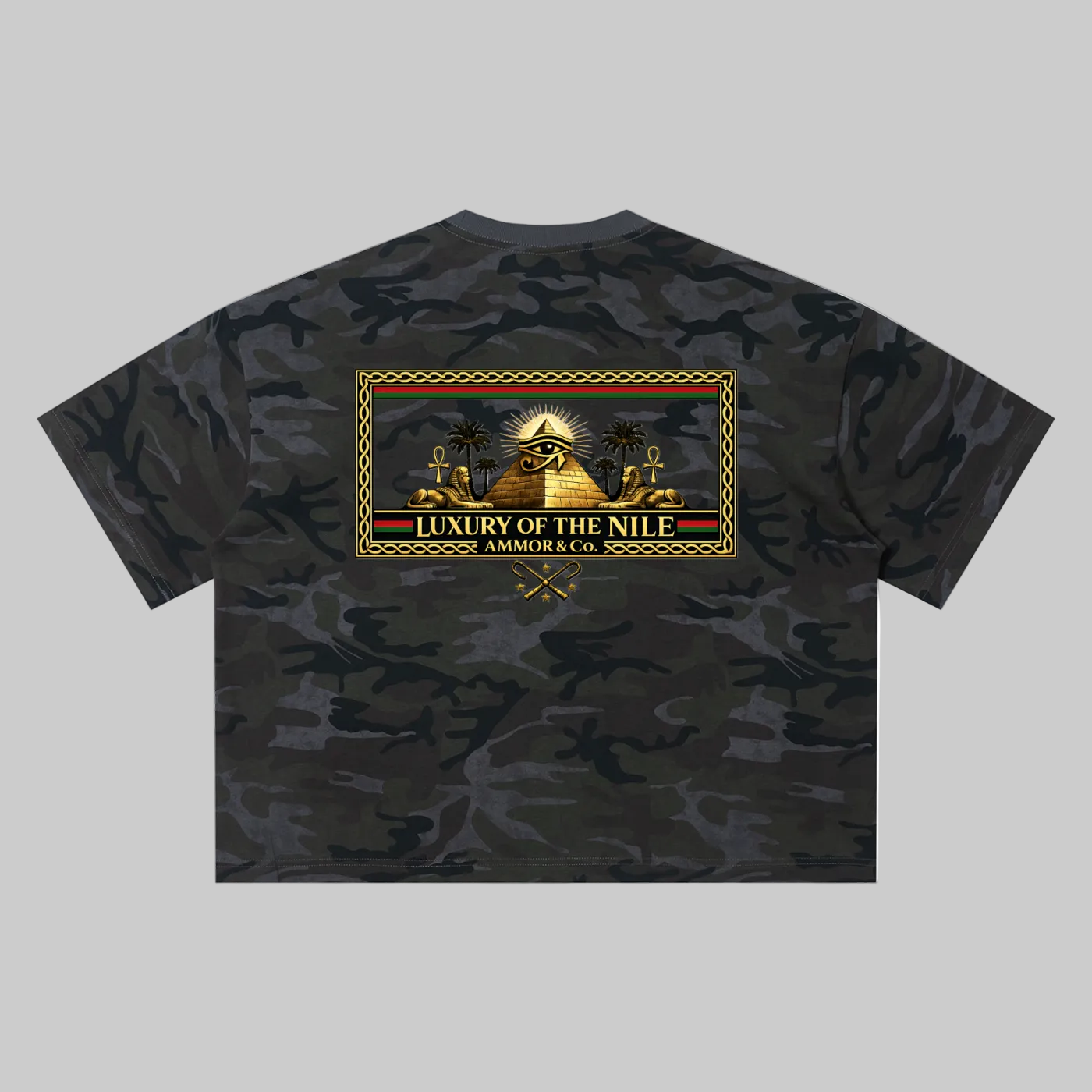 Camo Boxy Tee | AMMOR&CO.