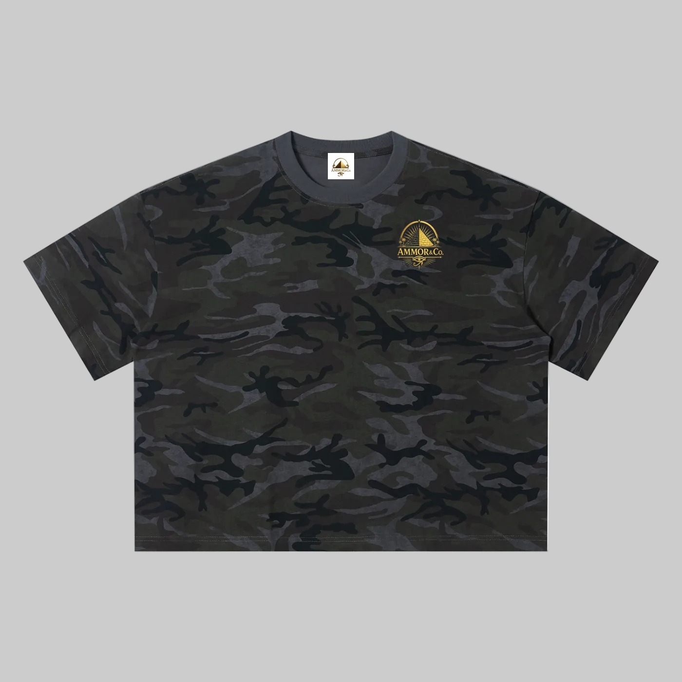 Camo Boxy Tee | AMMOR&CO.