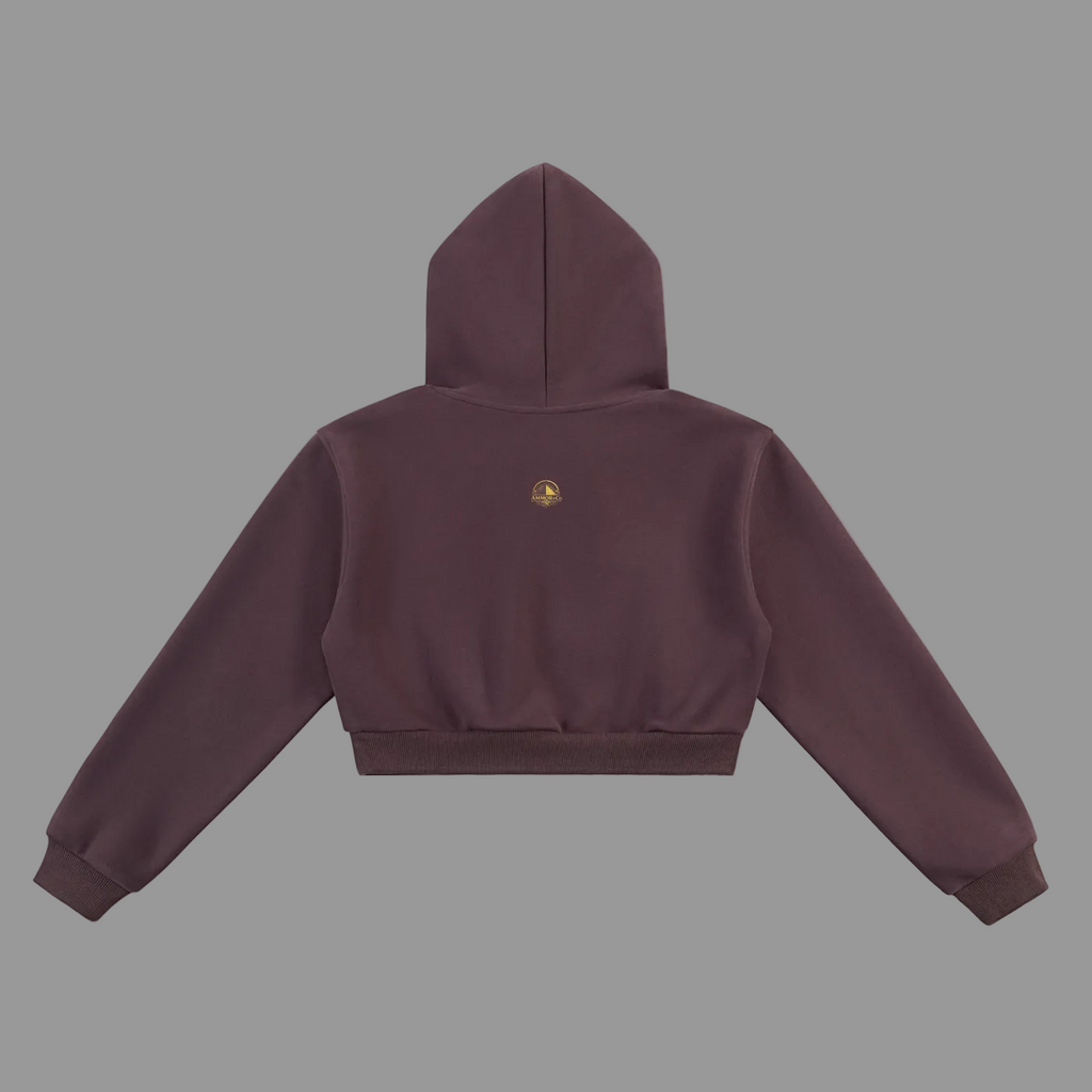 Dynasty Cropped Hoodie — Women | AMMOR&CO.
