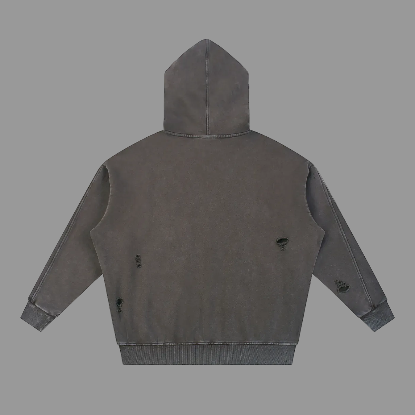 Washed Nile Distressed Hoodie | AMMOR&CO.