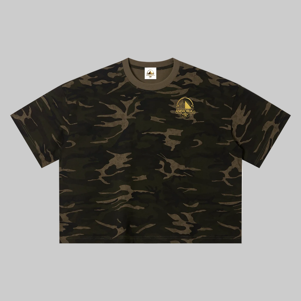 Camo Boxy Tee | AMMOR&CO.