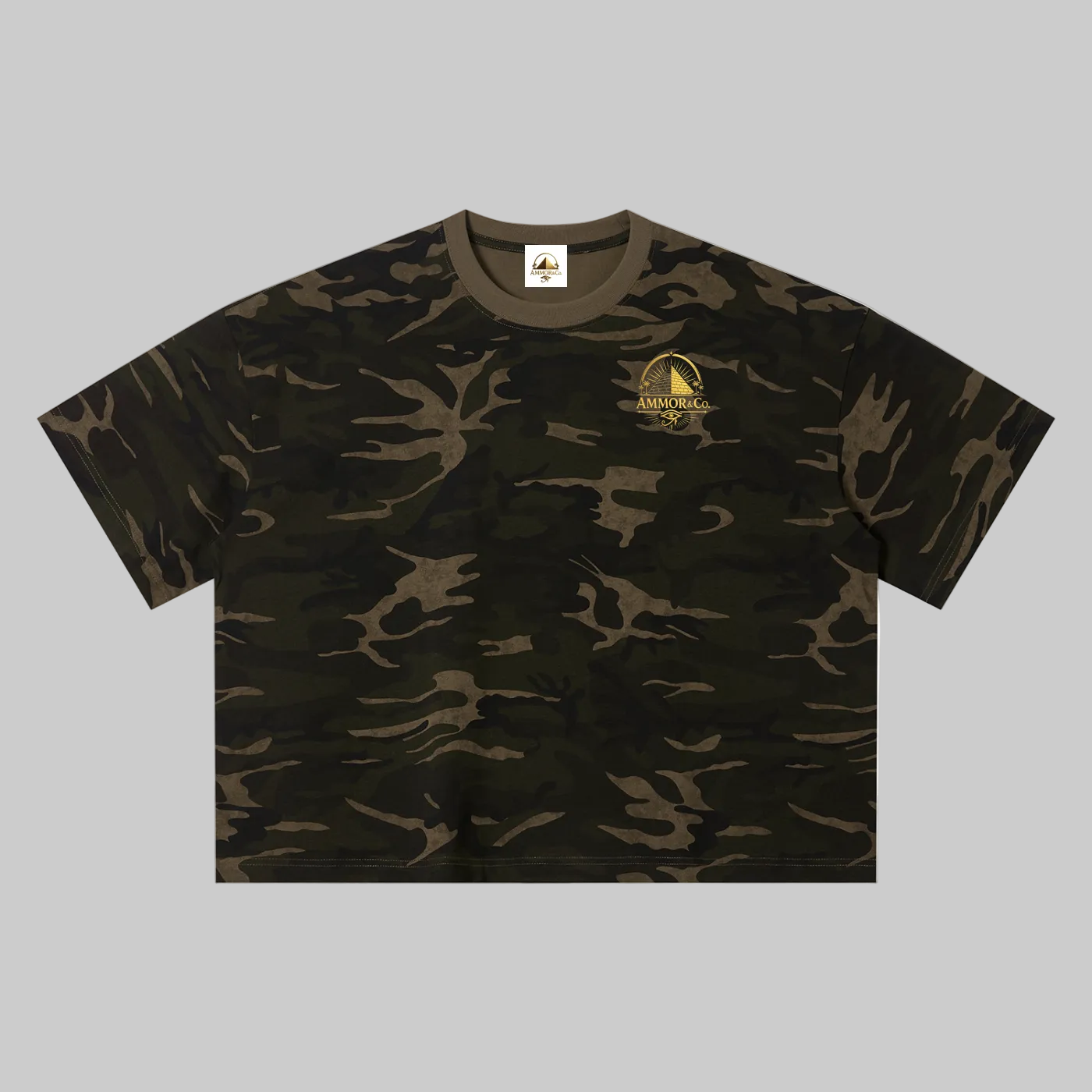 Camo Boxy Tee | AMMOR&CO.