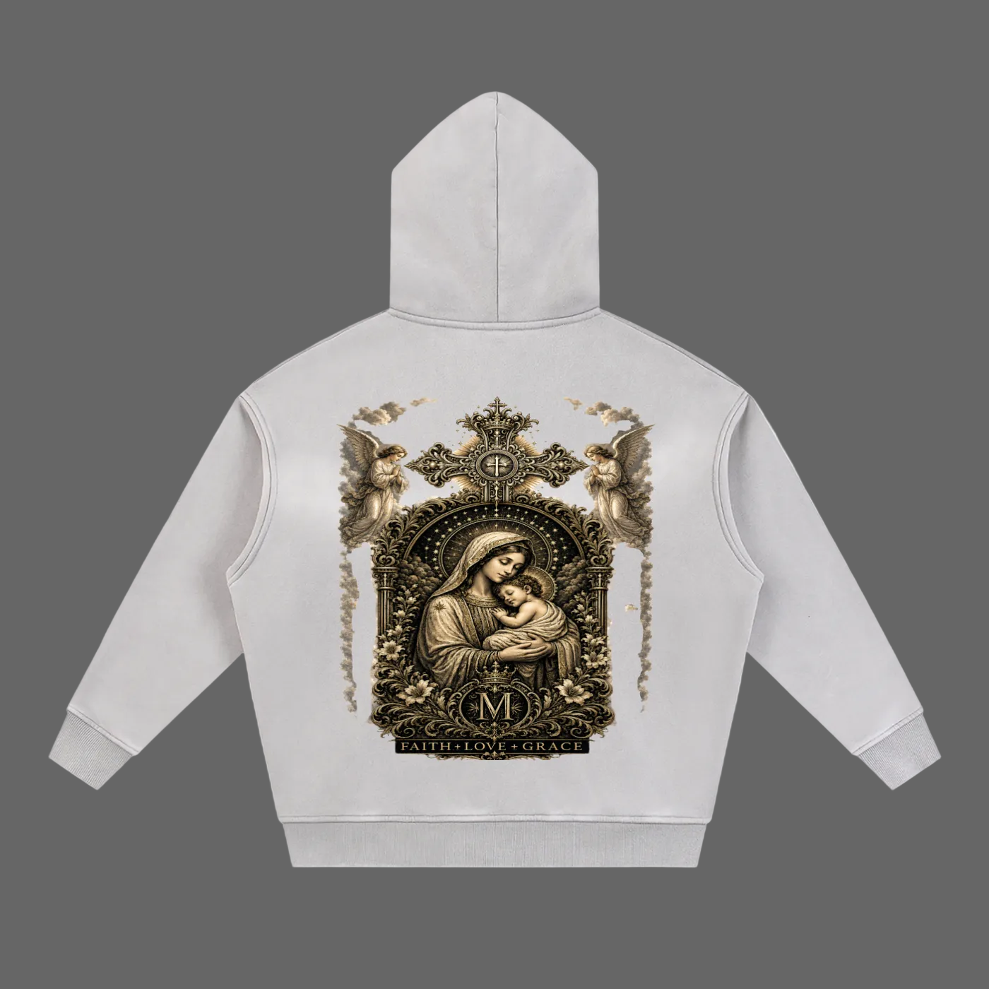 Holy Drip Sunfade Two-Way Zip Hoodie | AMMOR&CO.