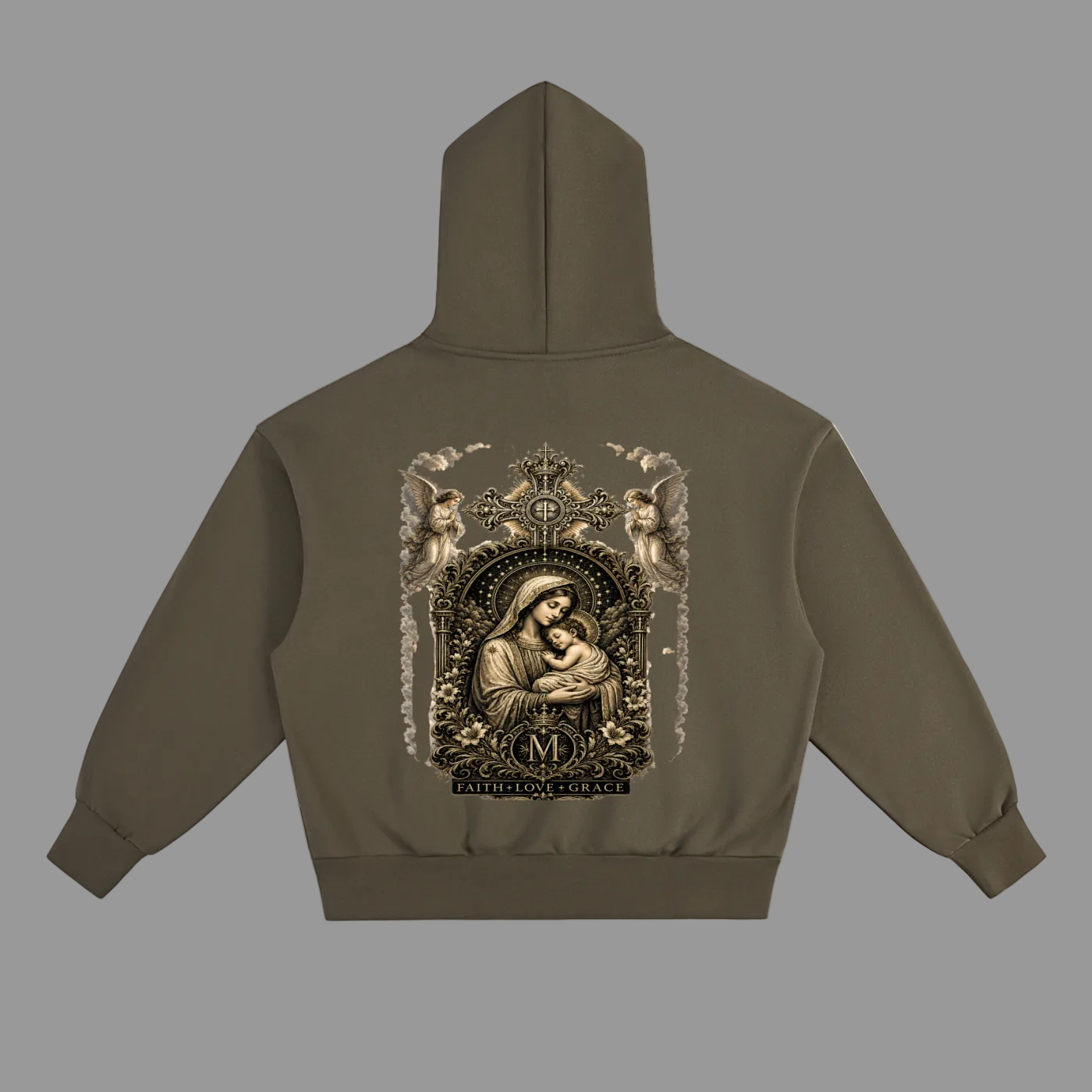 Holy Drip Cathedral Heavyweight Hoodie | AMMOR&CO.