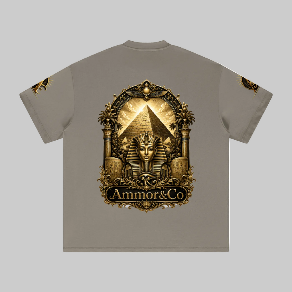 Heavyweight Earth Tone Boxy Tee | AMMOR&CO.