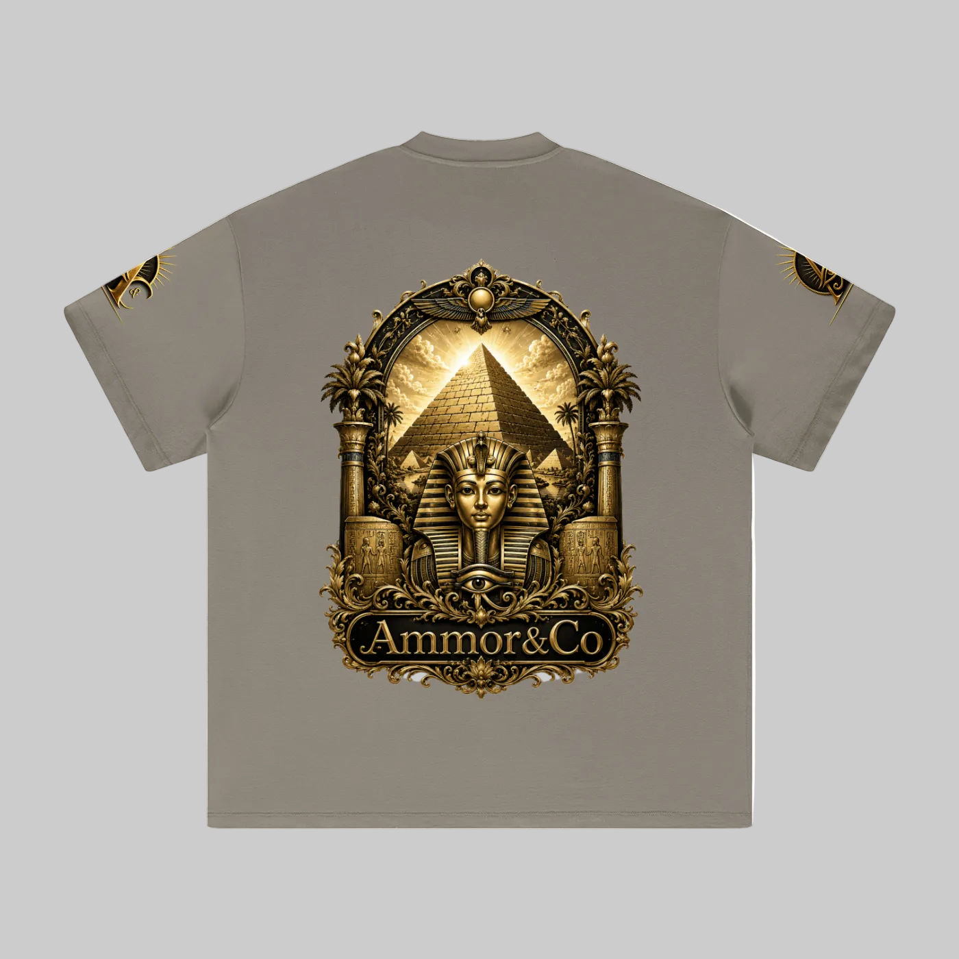 Heavyweight Earth Tone Boxy Tee | AMMOR&CO.