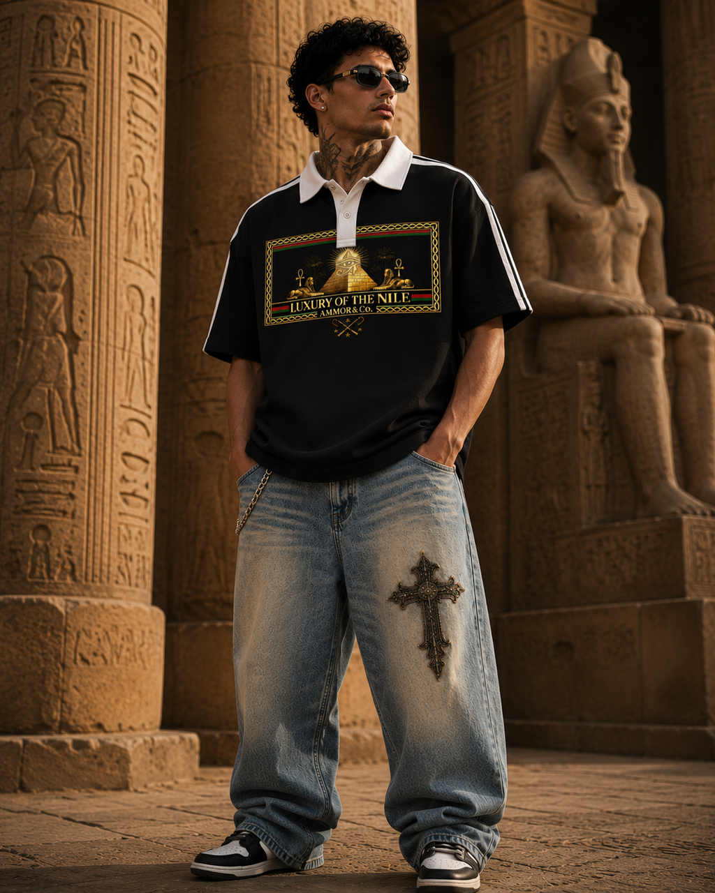 Cross Denim Raw Hem Jeans | AMMOR&CO.