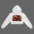 Essential Cropped Hoodie Black - AMMOR & Co Women's