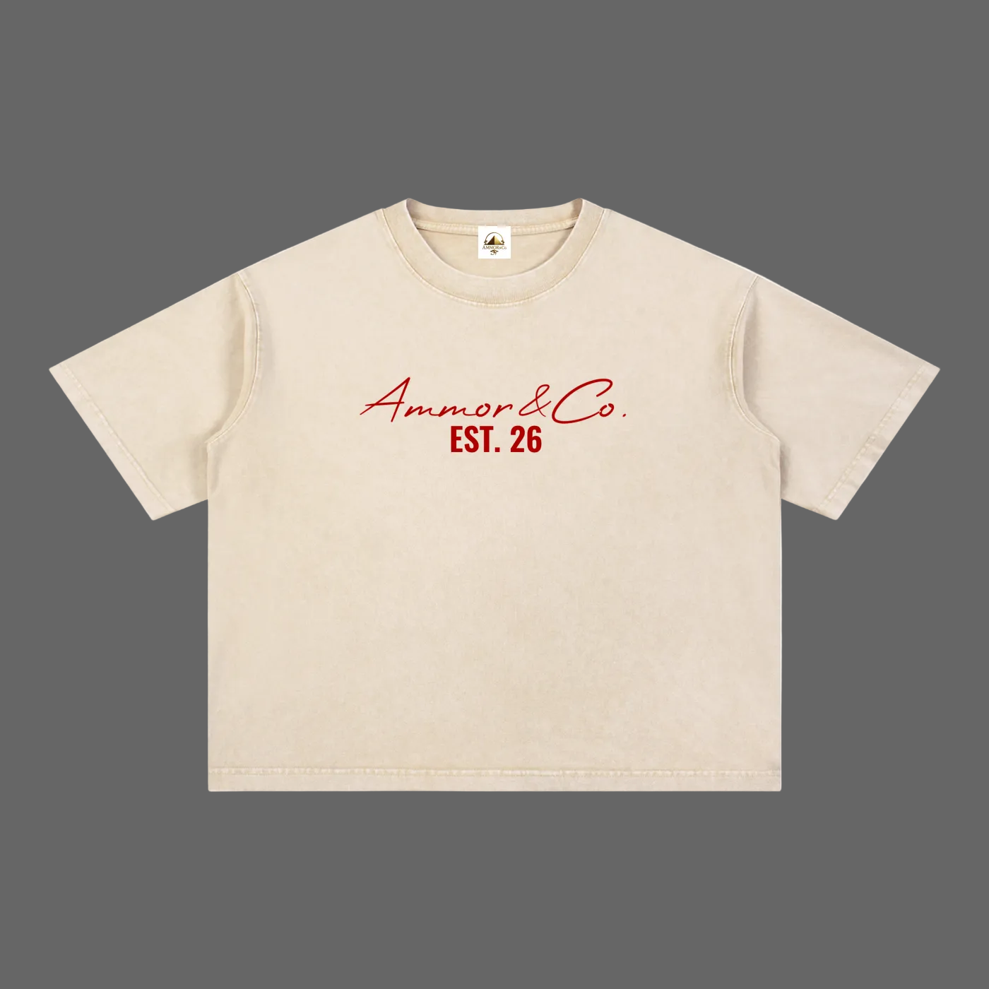 AMMOR & Co Signature Tee back view - AMMOR & Co