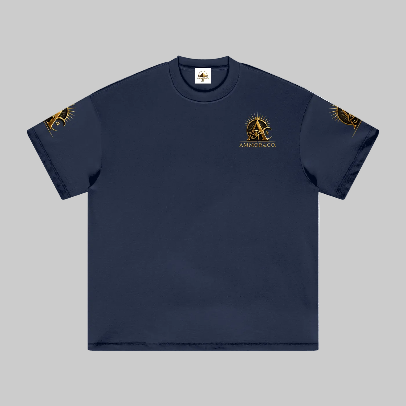Heavyweight Earth Tone Boxy Tee | AMMOR&CO.