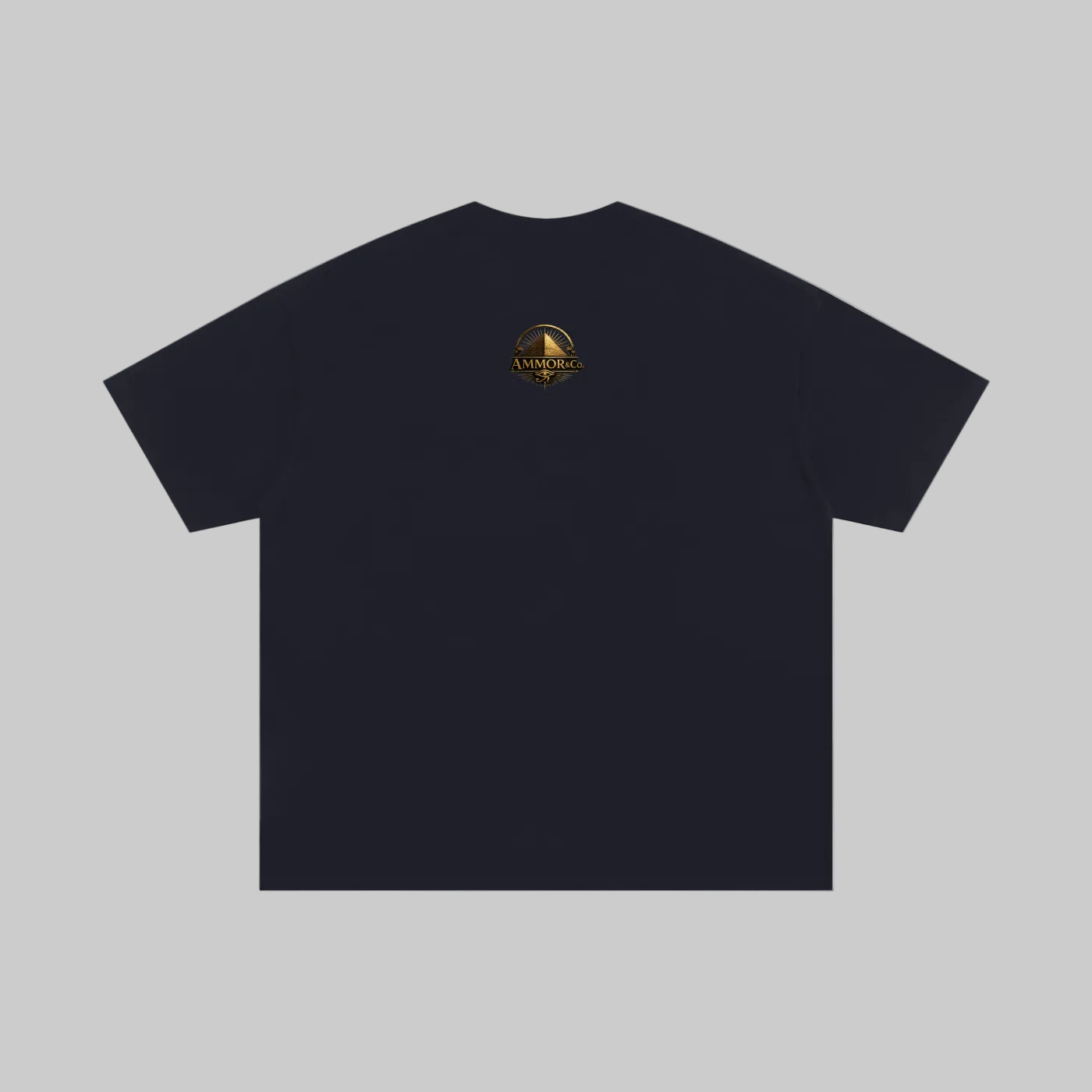 No Sharmotos Oversized Tee back view - AMMOR & Co