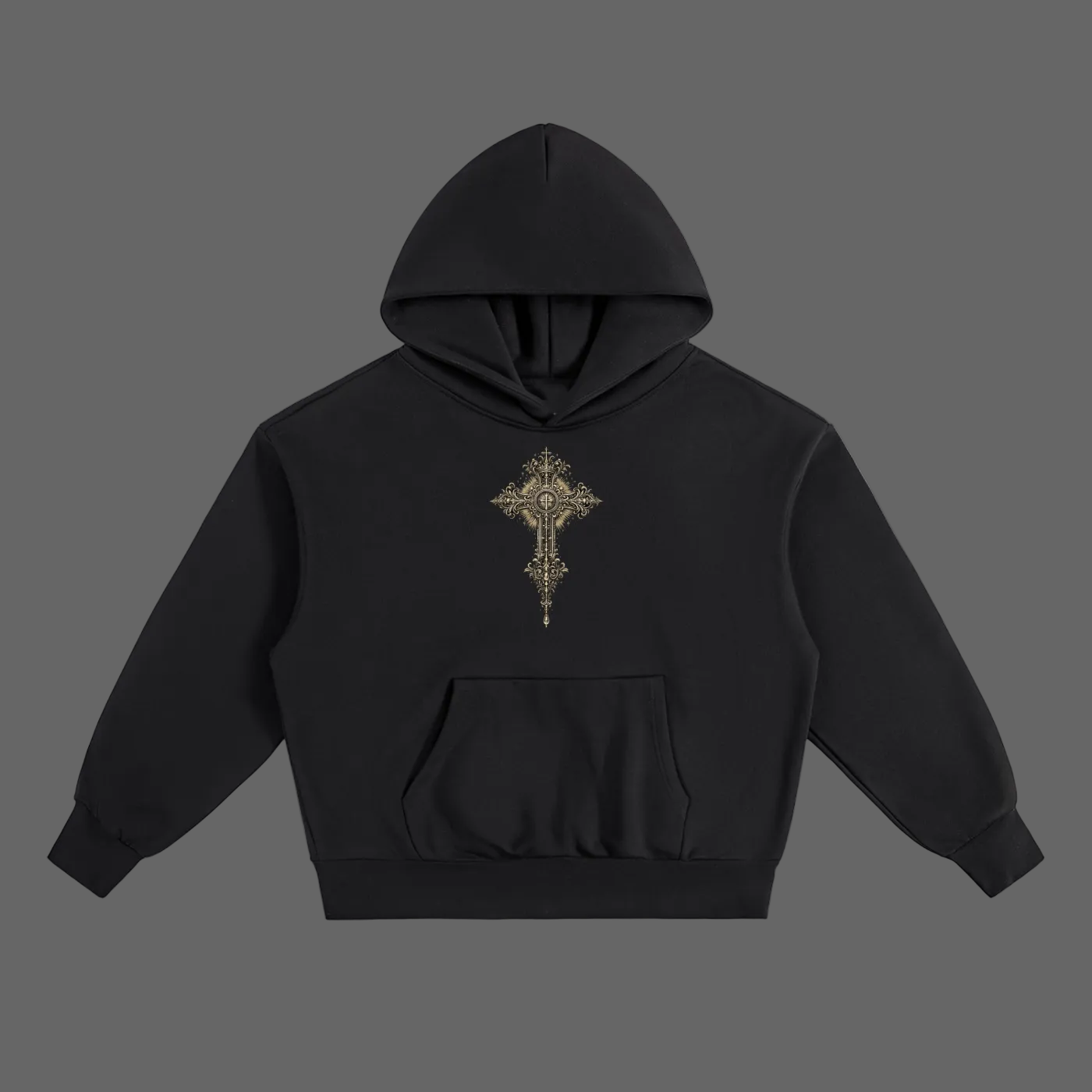 Holy Drip Essential Heavyweight Hoodie Olive - AMMOR & Co