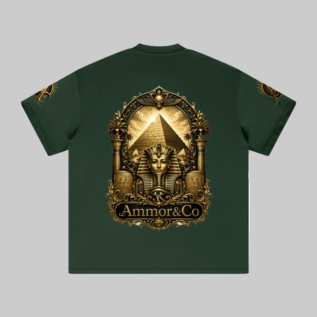 Heavyweight Earth Tone Boxy Tee | AMMOR&CO.