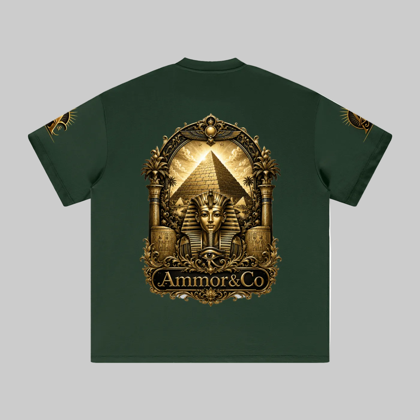 Heavyweight Earth Tone Boxy Tee | AMMOR&CO.