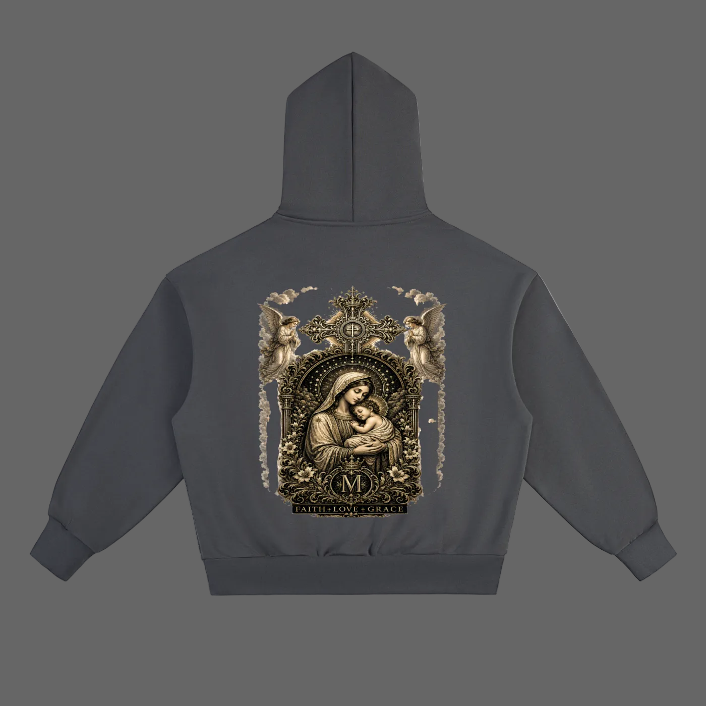 Holy Drip Cathedral Heavyweight Hoodie | AMMOR&CO.