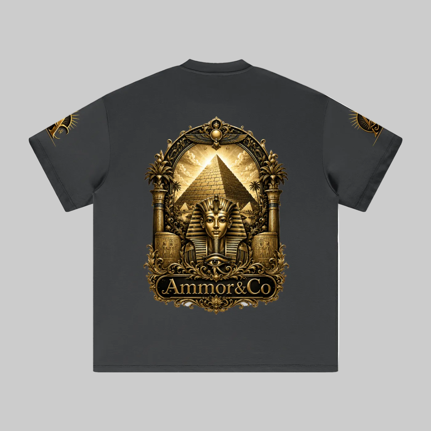 Heavyweight Earth Tone Boxy Tee | AMMOR&CO.